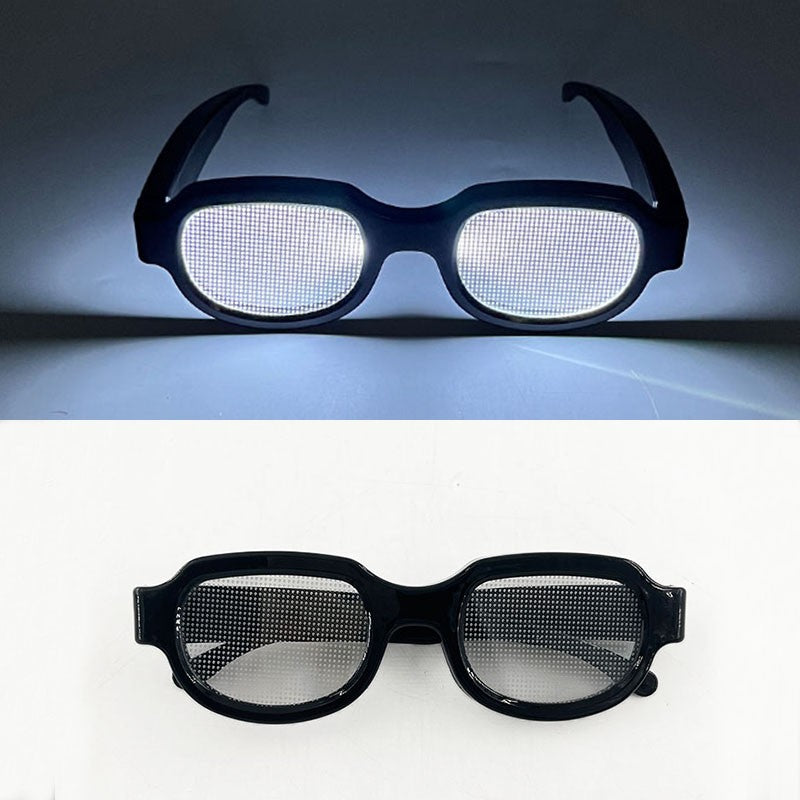 Japanese Anime Conan Same LED Glasses Light Up Glasses Glowing Glasses Bowtie Men Women Halloween Cosplay Costume