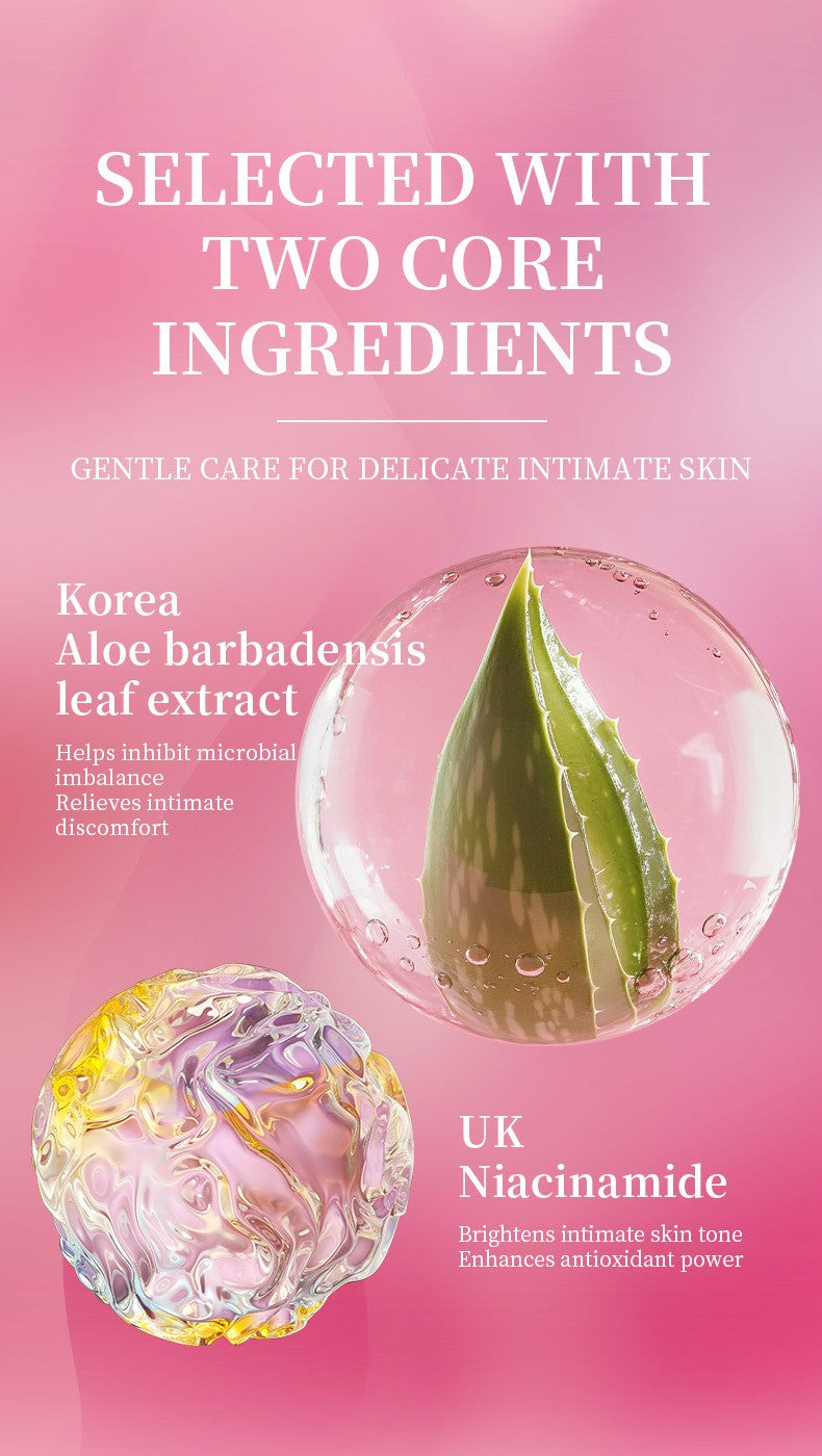 5 unidades/conjunto KORMESIC Kit de cuidados íntimos femininos diário, rotina de pele, lavagem de beleza, banho, clareamento, delicado, suave