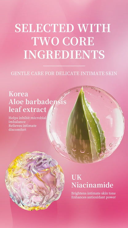 5 unidades/conjunto KORMESIC Kit de cuidados íntimos femininos diário, rotina de pele, lavagem de beleza, banho, clareamento, delicado, suave