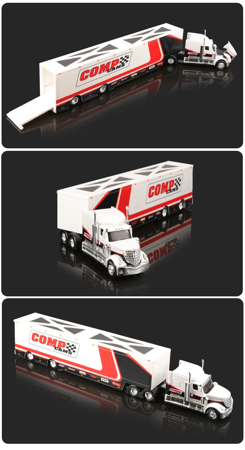 Em Estoque Maisto 1:64 Harley Davidson Mack Anthem Veículo de Transporte Pesado Contêiner Reboque Miniatura de Liga Fundida Brinquedo Carro