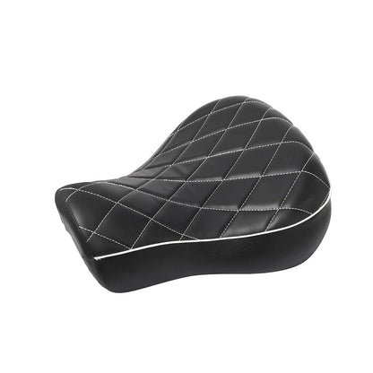 Assento Solo para Piloto Dianteiro Diamante Preto para Motocicletas Harley Sportster 883 1200 Forty Eight 48 72 1983-2003