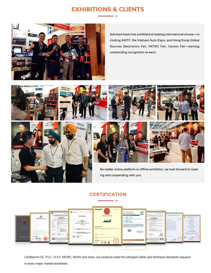 ADINKAM Upgraded Stepless High-Efficient Jet Fan Blower OEM-Style 500g Wind Pressure Super Power Car House PC Cleaning Tools