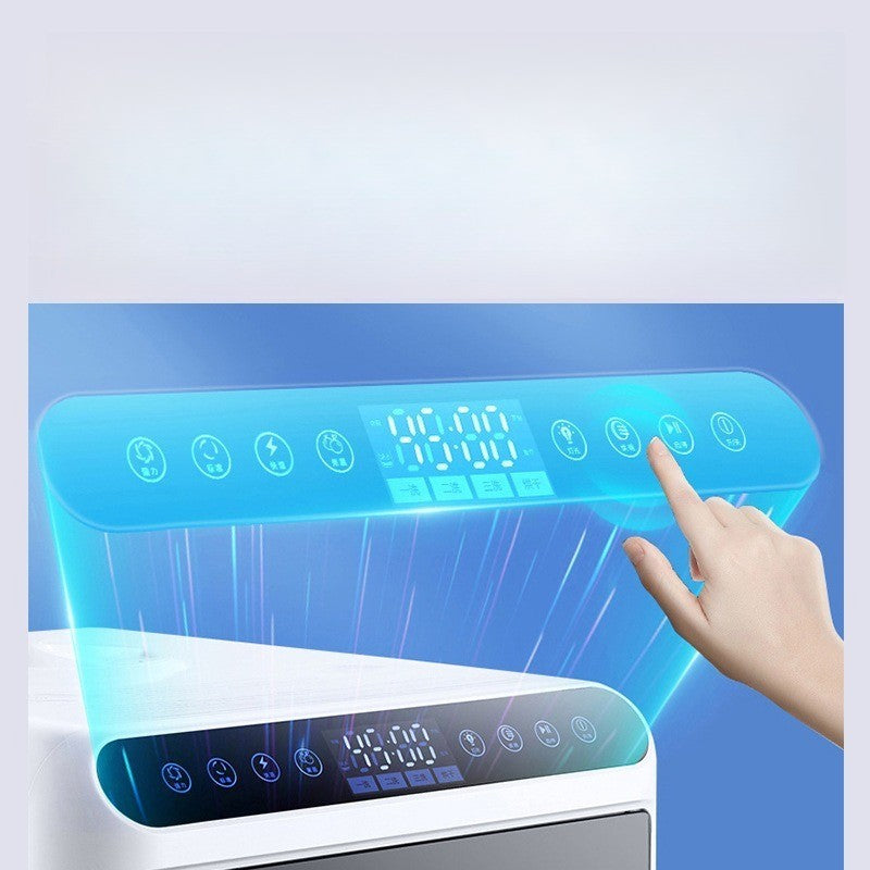 Smart Mini Dishwasher Countertop 6-8 Sets With Air Drying & Sterilization Function For Kitchen
