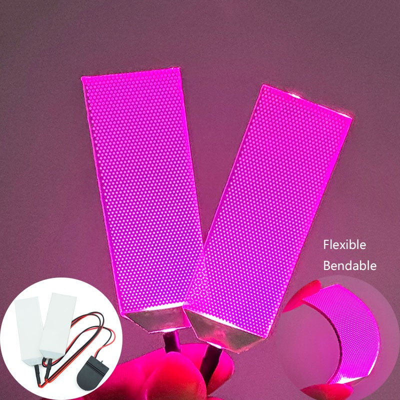 Flexible Bendable DIY LED Light Eyes Kits for Iron Man Halloween Helmet Mask Eye Light Cosplay Accessories Can Cropped Props