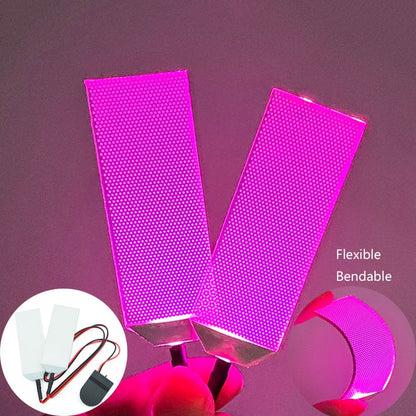 Flexible Bendable DIY LED Light Eyes Kits for Iron Man Halloween Helmet Mask Eye Light Cosplay Accessories Can Cropped Props