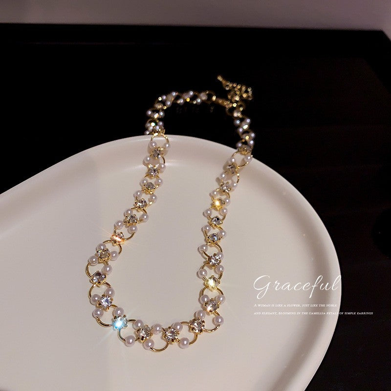 Colares com Pingente em Forma de Coração e Asas de Anjo Cor Prata Zircônia Cúbica 5A Estilo Minimalista Corrente na Clavícula Joias Femininas e para Meninas