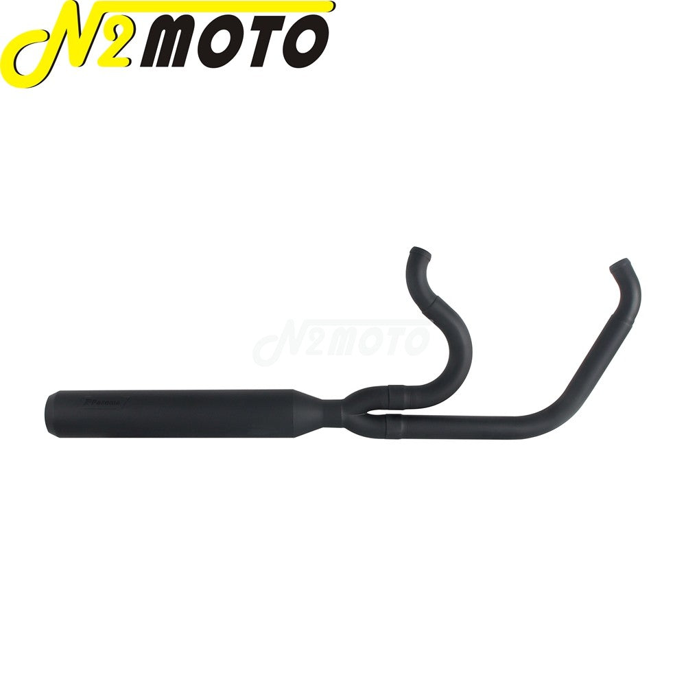 For Harley Softail Low Rider EI Diablo ST FXLRST FXRST 117 2022-2024 2-In-1 Full Length Exhaust System Stepped Head Muffler Pipe