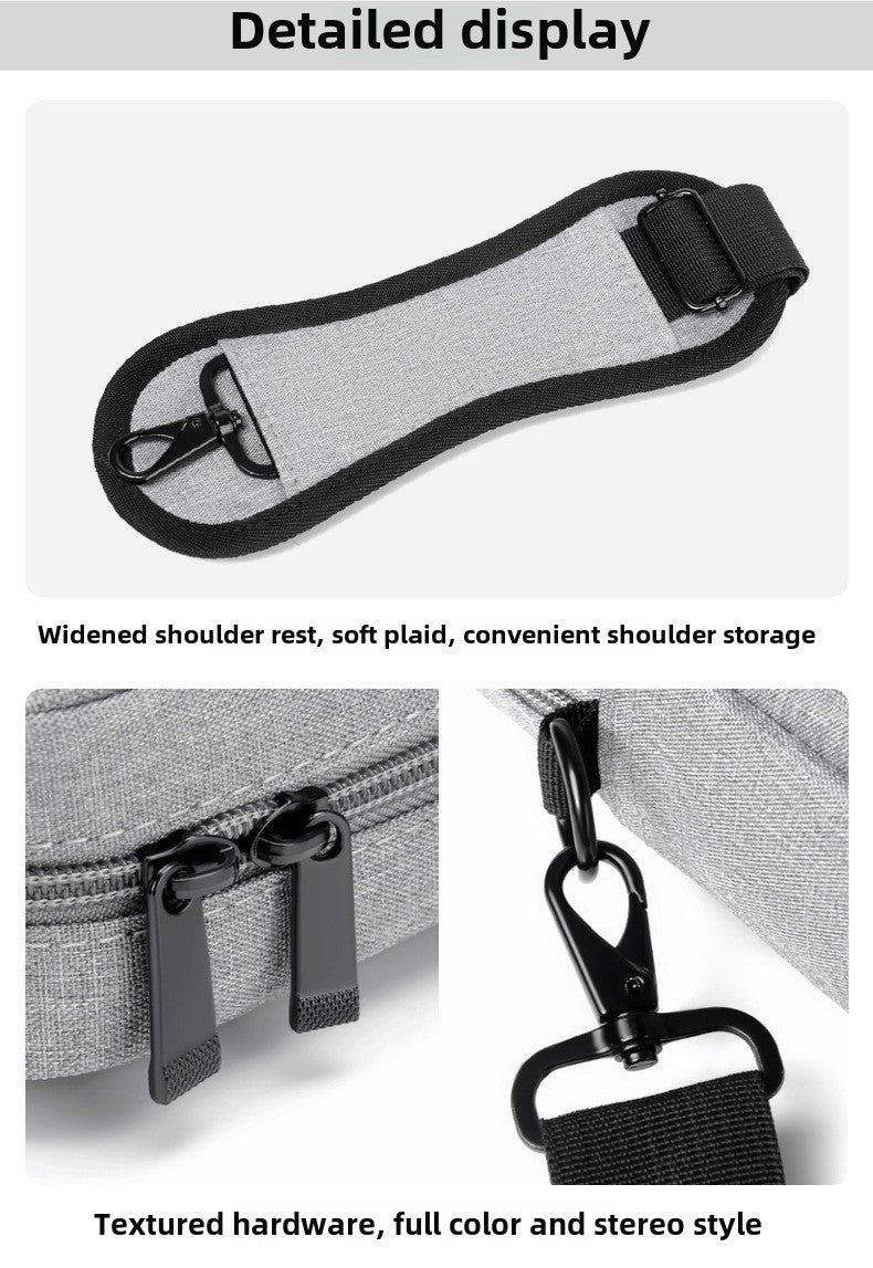 Laptop Bag Sleeve Case Shoulder HandBag Notebook Pouch Briefcases for 14 15 17 Inch Macbook Air Pro HP Huawei Asus Dell Xiaomi