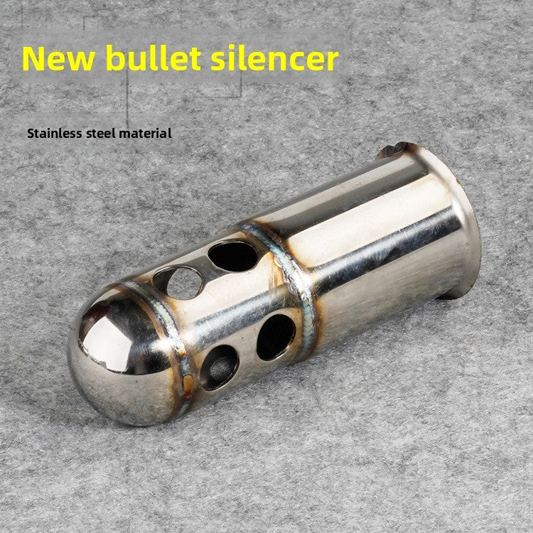 Universal Front Mid End Catalyst DB Killer for Motorcycle Exhaust Muffler Noise Sound Eliminator 51MM