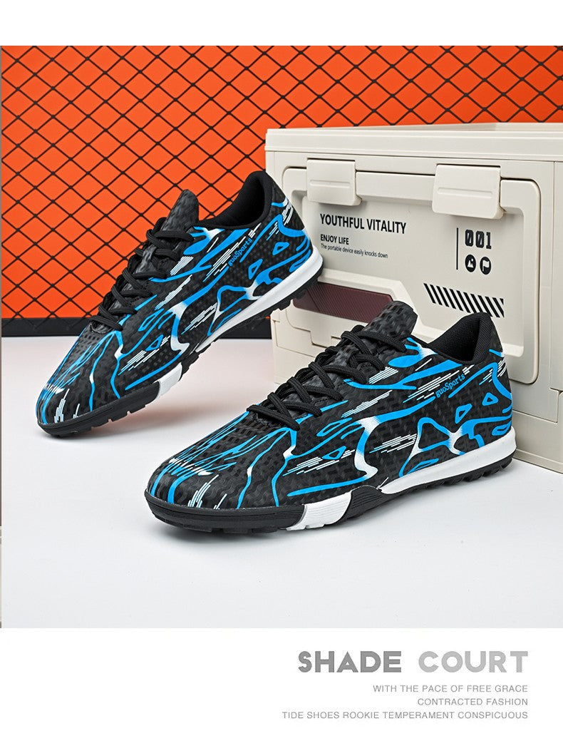 Unisex Youth Soccer Cleats Lightweight Football Shoes for Match Training Enhanced Grip Durable FG TF Comfortable Breathable