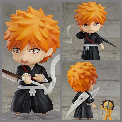 10cm BLEACH 991 Kurosaki Ichigo Action figure brinquedos boneca presente de Natal com caixa