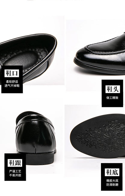 Men's Dress Shoes Classic Social Leather Shoes Men Large Size 78 Casual Business Leather Shoes Man Formal Leather Loafer For Men