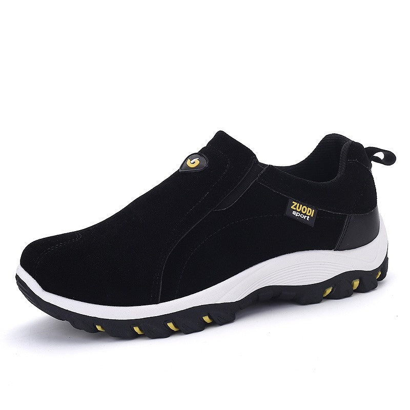 Novos Tênis Casuais Masculinos Ultraleves para Exterior Sapatos Casuais Masculinos de Tamanho Grande Design de Peça Única para Calçar Rápido e Fácil