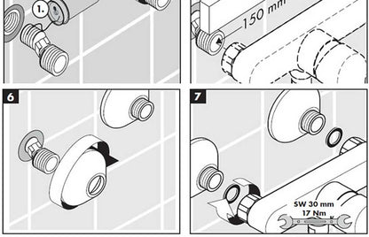 Black Digital Display Thermostatic Shower Faucet Bathroom Thermostatic 4 ways Rainfall Shower Mixer Tap,Shelf and Bidet Faucets