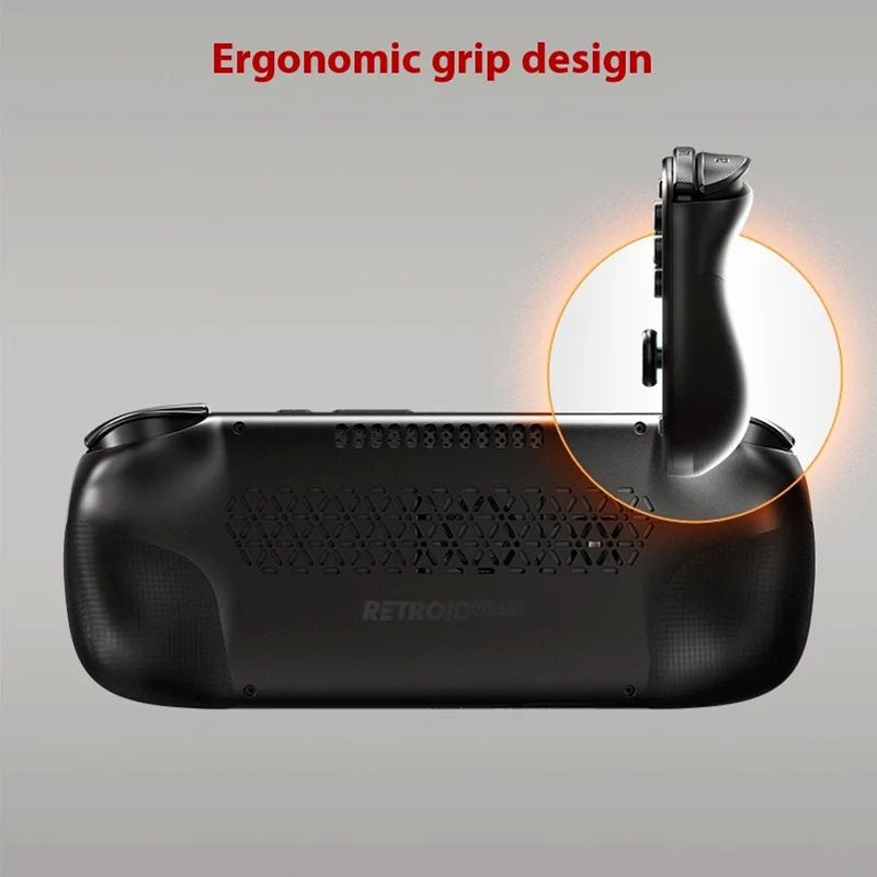 Retroid Pocket 5 Handheld Game Console 5.5'' AMOLED Screen Android13 Joystick RGB Lighting Effect Active Cooling Video Games