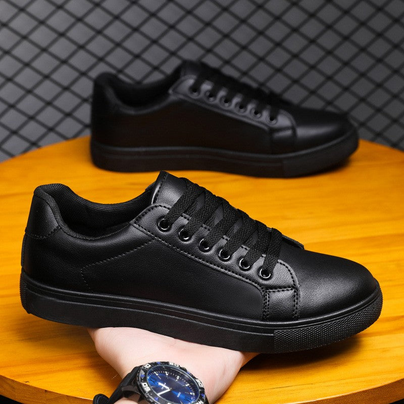Sapatênis Masculino Mocassim Macio Confortável Casual para Homens Preto Sólido Branco Tênis Masculino Novidade 2025