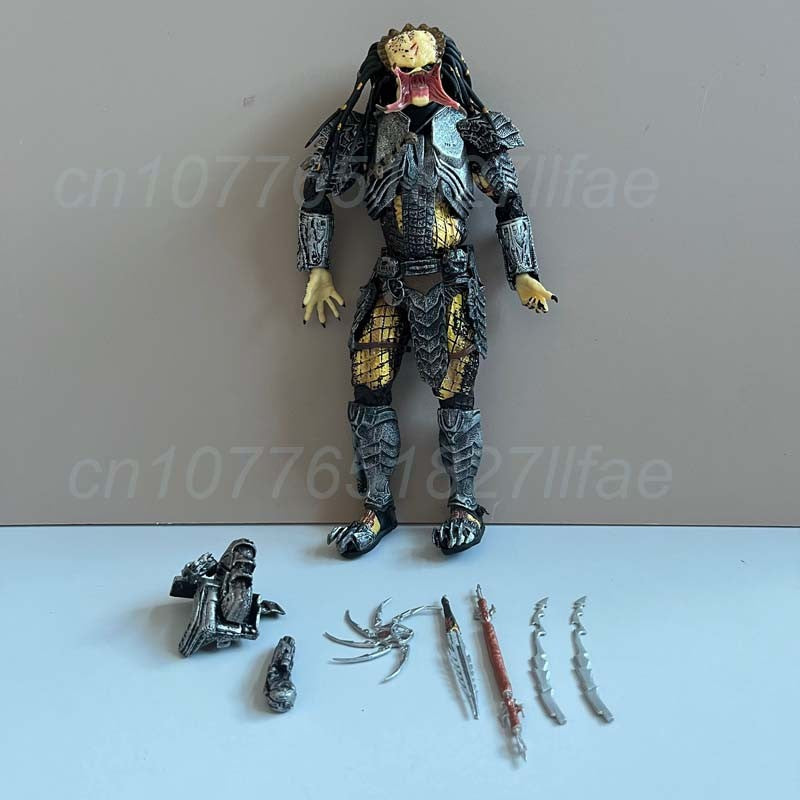Figura de Alienígena, Máscara de Predador Celta, Figura de Predador com Cicatriz, Figura de Ação de Alienígena, Brinquedos de Modelo, Boneca Articulada, Presente de Natal
