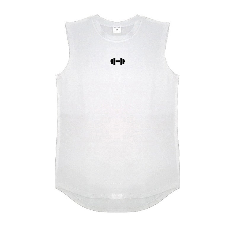 Mens Running Sport Vests Cotton Workout Sleeveless Summer Shirts Gym Bodybuilding Tank Tops Fitness Muscle Breathable Clothing