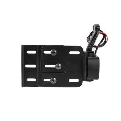 Para Harley Dyna Sportster 883 1200 XL 07-16 Suporte de Placa Lateral com Luz LED Dobrável Telescópica para Motocicleta