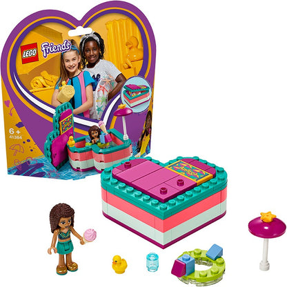 Lego Friends Série 41384 Andrea's Summer Treasure Box Brinquedo Blocos de Montar Presente