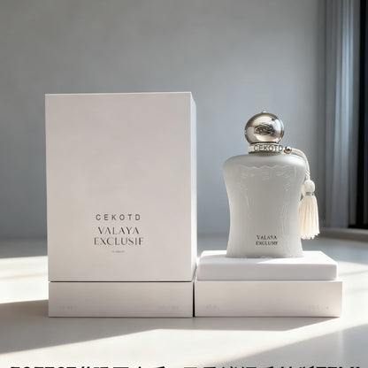 Perfume Unissex de Qualidade Rosas Orientais 75ml Colônia de Longa Duração Aroma Floral Spray Corporal de Perfume Presente