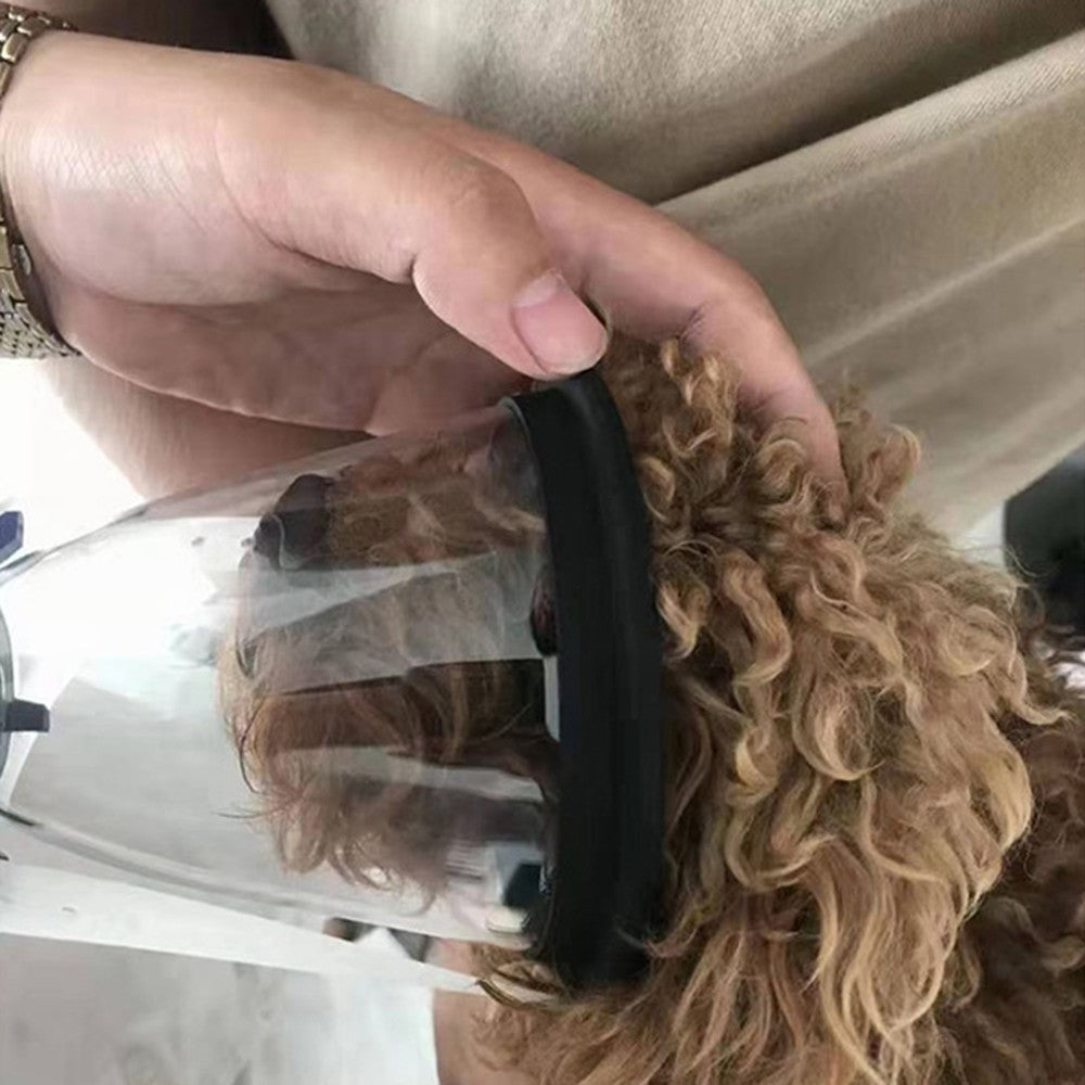 Máscara Cirúrgica Animal, Máscara de Anestesia para Pets, Cães, Gatos, Transparente, Reanimador Manual, Máscara de Oxigênio para Anestesia Veterinária