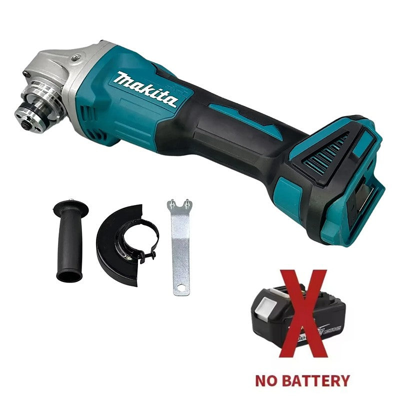 Makita DGA404 Esmerilhadeira Angular Elétrica a Bateria de Lítio Brushless 125mm/100mm Máquina de Corte Recarregável Máquina de Polir de Alta Potência