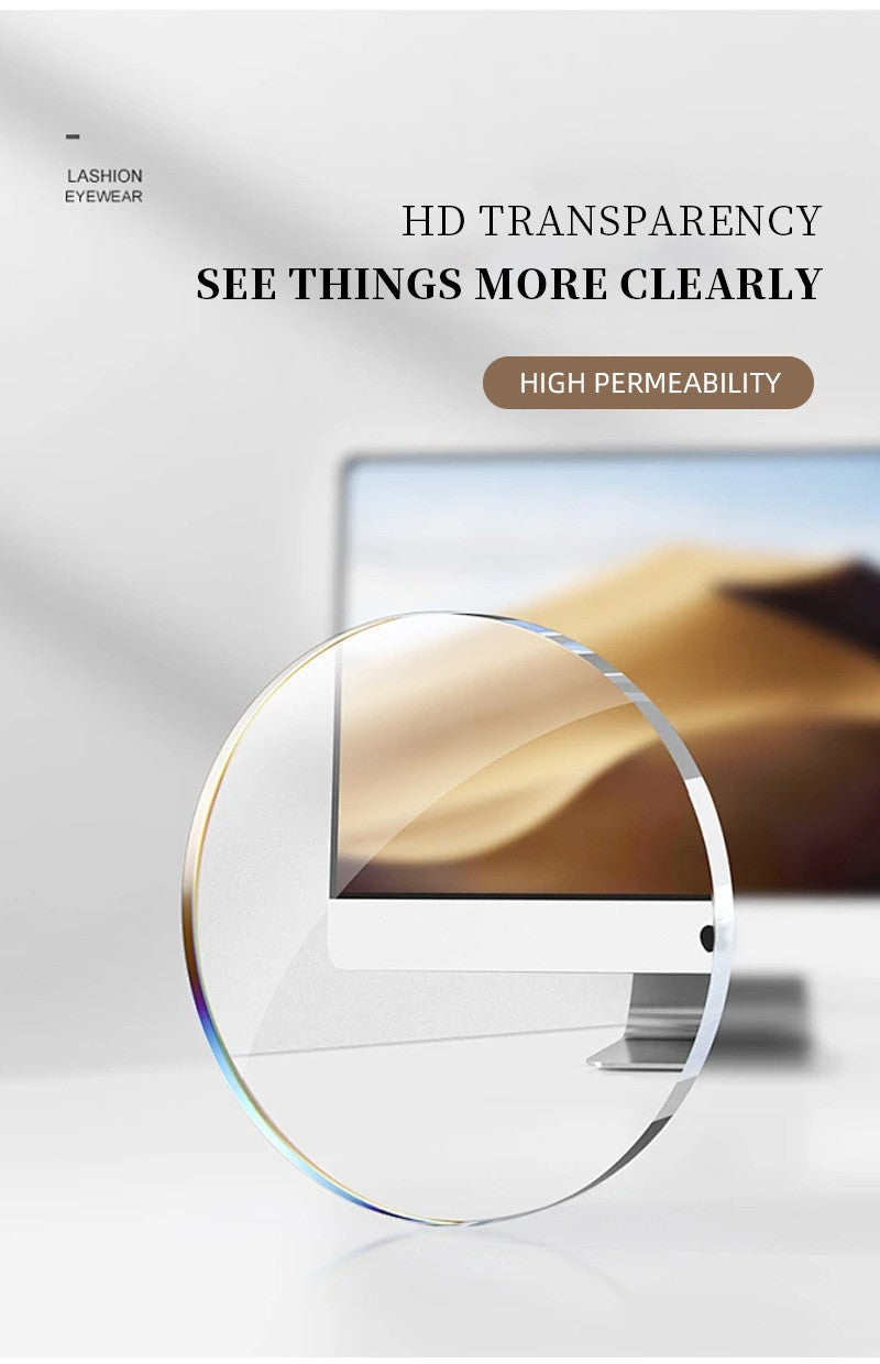 VICKY New Personalized Simple Cat's Eye Fashion Design Women's Anti-Blue Light Reading Glasses Customizable Prescription 78001