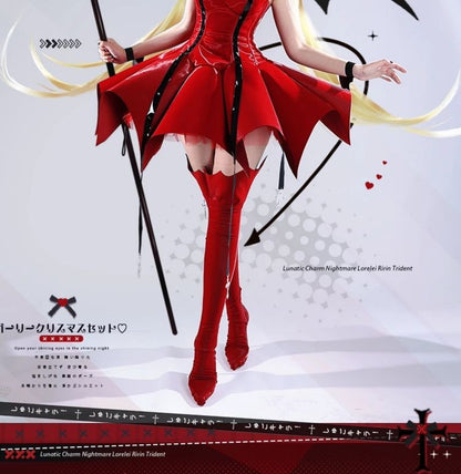 Utau Tsukiyomi Devil Costume Shugo Chara Cosplay Costume Full Set Anime Halloween Party Carnival Stage Performance Show
