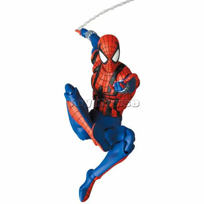Gama completa em estoque Ct Toys Homem-Aranha Mafex 143 Ben Reilly Comic Ver The Amazing Spider-Man 001 Anime Action Figure Brinquedos Presente