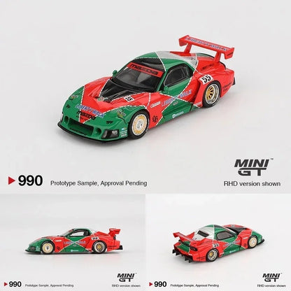 MINIGT Em estoque 1:64 Porsche Lamborghini Bugatti Pagani BMW McLaren Nissan Diecast Dior Car Modelo Coleção Miniatura Para