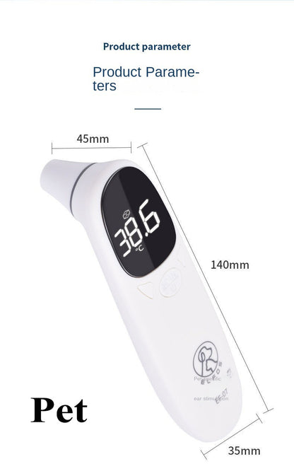 Instrumento de medição de temperatura animal Termômetro veterinário infravermelho sem contato eletrônico para cães, gado, ovelhas e gatos