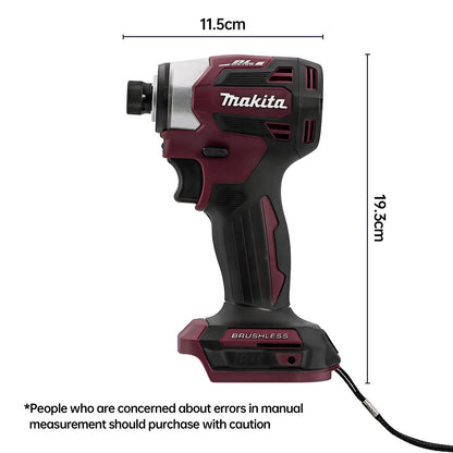 Furadeira/Parafusadeira de impacto Makita DTD173 18V, sem escova, ferramenta elétrica para melhorias domésticas e projetos DIY, 180Nm, furadeira elétrica para madeira/parafuso/modo T