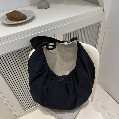 Large Capacity Simple Shoulder Bags Comfortable and Versatile Texture Crossbody Bags for Women Men Fashion Casual Storage Bags