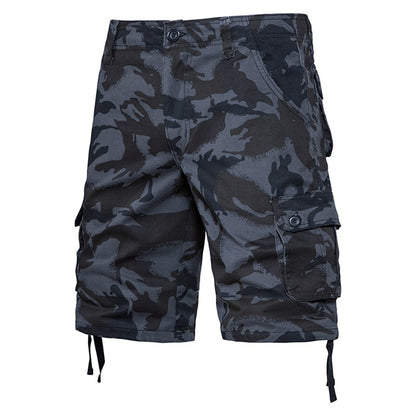 Loose camouflage beach five pants men's summer cotton thin section in the pants summer work casual shorts
