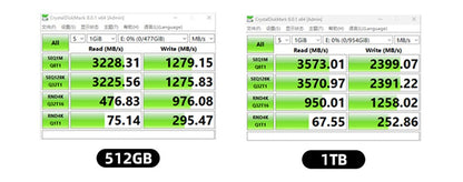 SSD CUSU 512GB 1TB 2TB NVMe M2 PCIe3.0 M.2 2280 Unidade de Estado Sólido para Notebook Desktop