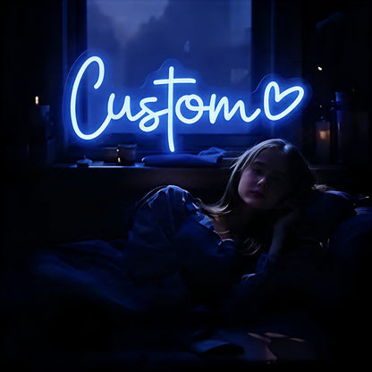 Custom Name Neon Sign Personalized Birthday Gifts Decoration Bedroom Wall LED Neon Lamp Your Text Business Logo Night Light