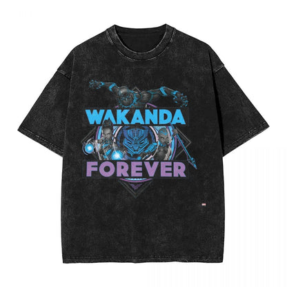 Men's Frgrt T Shirt Black Panther 100% Cotton Clothing Humorous Short Sleeve Crew Neck Tee Shirt 6XL T-Shirts