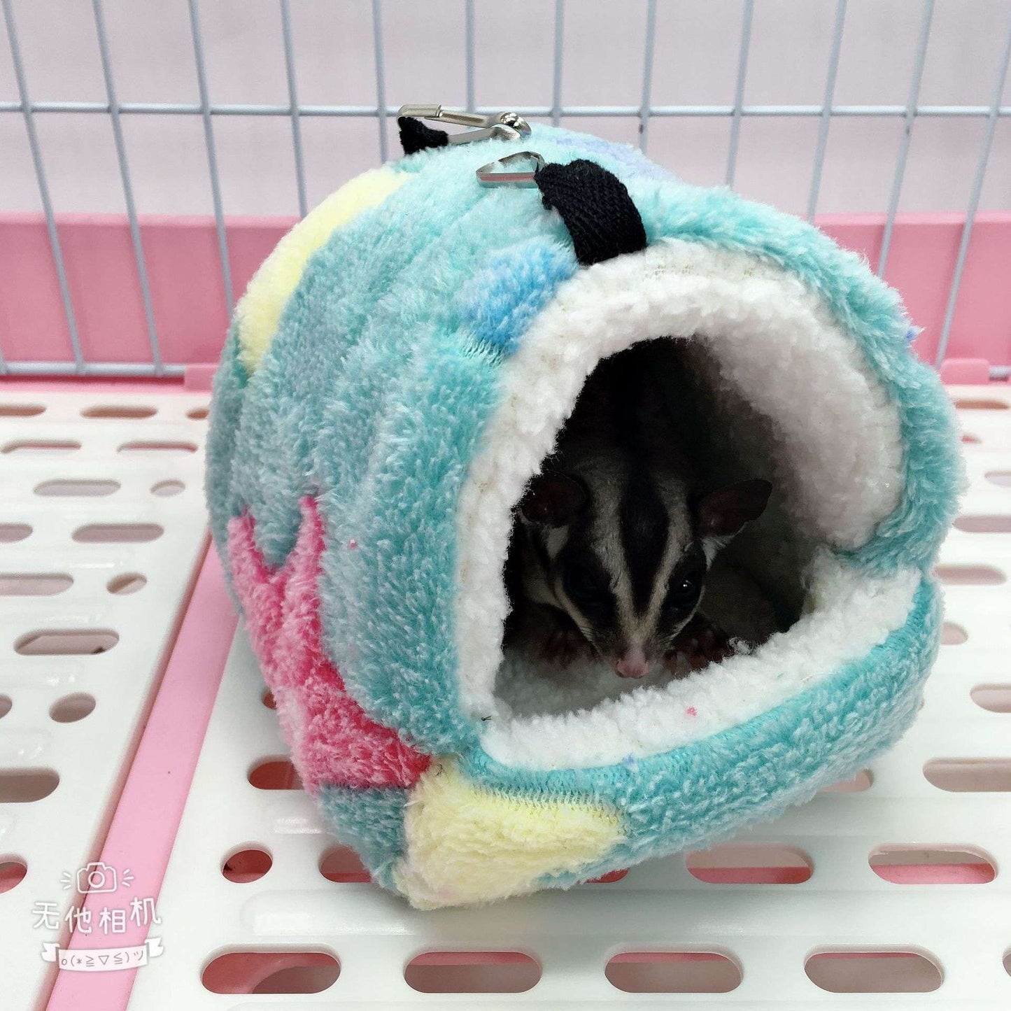 Ninho de Hamster Bolsa de Mel Esquilo Ramo de Flor Brilhante Porquinho-da-índia Porco-da-holanda Gato Longo Suprimentos de Aquecimento de Inverno para Animais de Estimação Gaiolas de Algodão