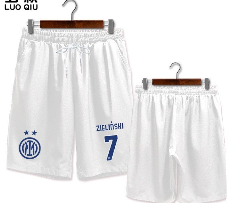 25-26 Season Inter Milan Team Lautaro Fan Quick-Dry Short Pants Men's Casual Sports Leggings