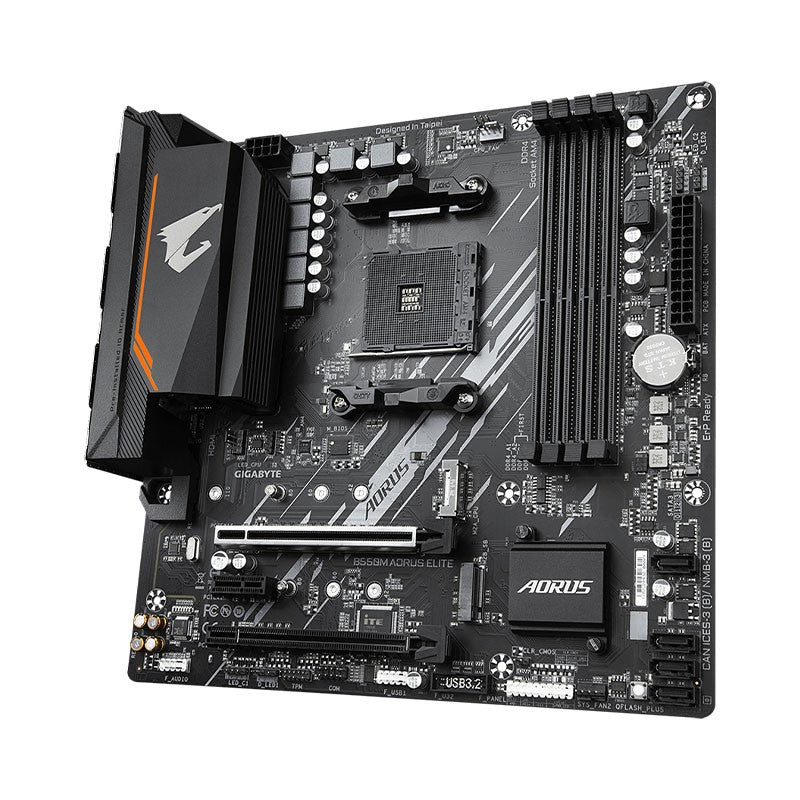 Placa-mãe GIGABYTE New B550M AORUS ELITE Micro-ATX AMD B550 Socket AM4