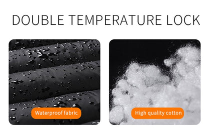 Intelligent Electric Heated Jacket Men Winter Warm Parka 3 Modes Adjustable Anti-Cold Ski Outdoor Camping Hiking Thermal Coat