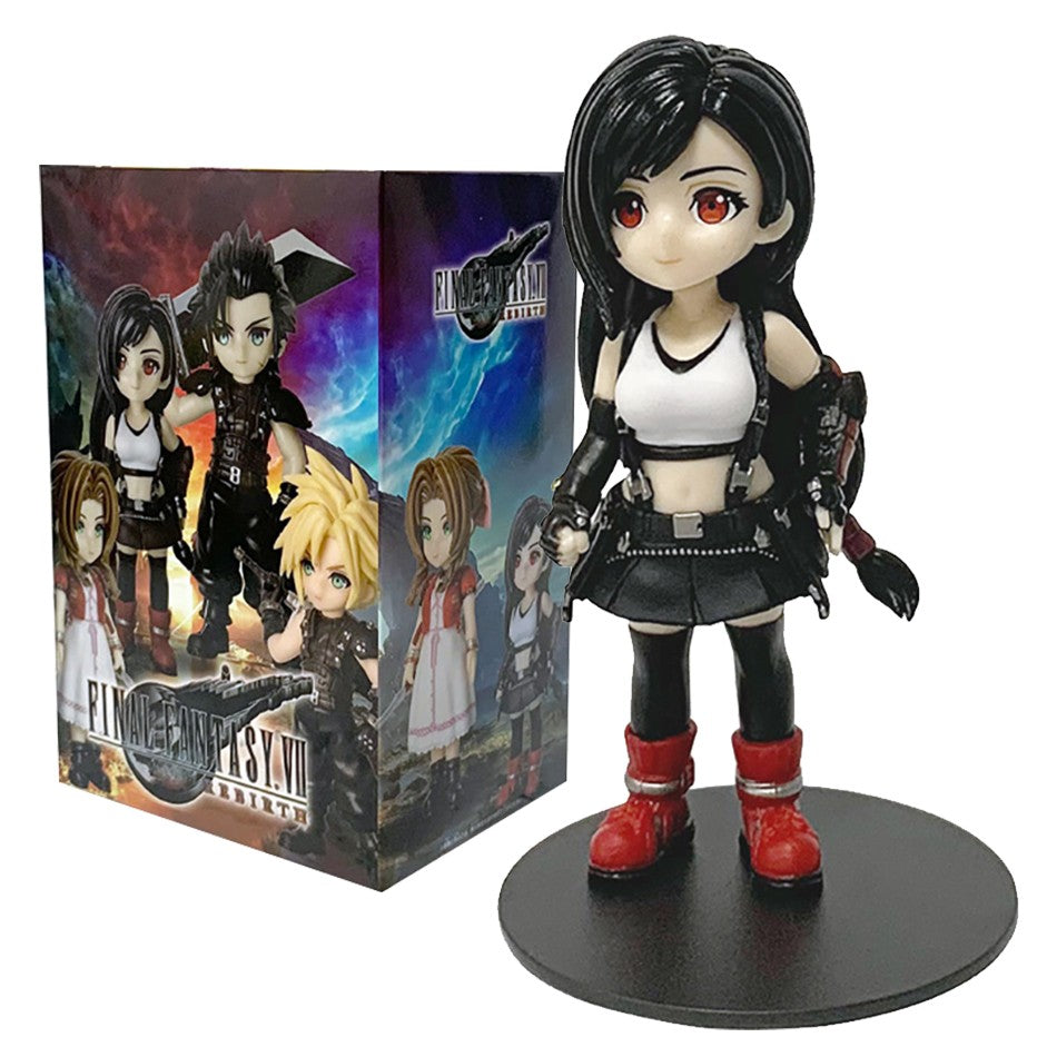 Final Fantasy 7 Rebirth Q: Cenário do Ornamento de Modelo Feito à Mão de Tifazak Scroud Alice Envolvente