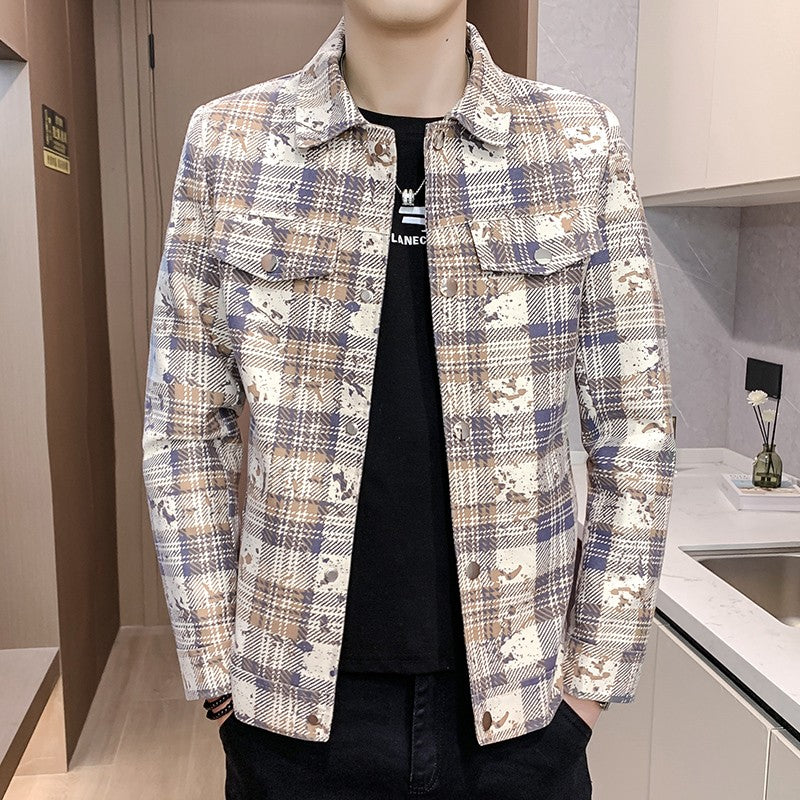 Winter Short Wool Blends Jackets Men's Brand Casual Business Trench Coat Thickened Warm Social Streetwear Overcoat