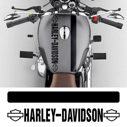Adesivo de Vinil Harley Davidson Logo Retrô Moto Tanque Decalque