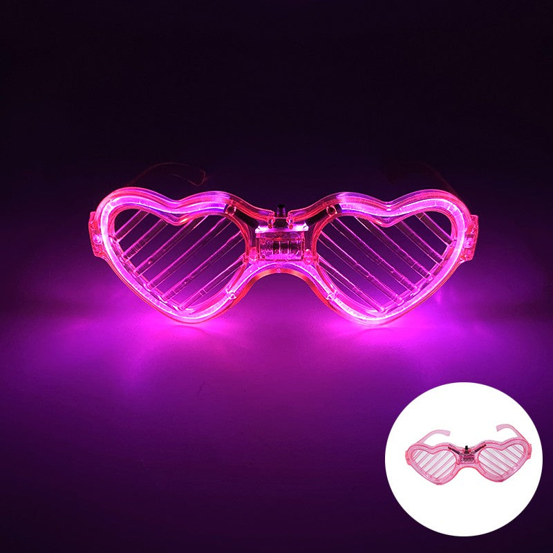 New Cool Wireless Glowing LED Light Up Glasses For Rave Festival Party Luminous Neon Mosaic Sunglasses Club Disco Eye Glasses