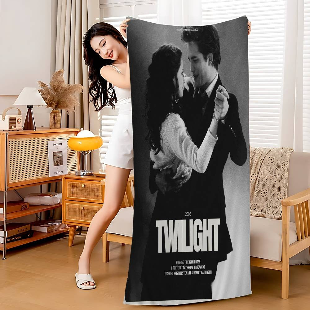 Movie Twilight Cartoon Beach Towel Cute Kawaii Room Decor Bath Girls Children Hand Towels For Bathroom Shower