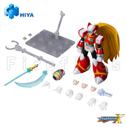 [Pré-Venda] 14,5CM HIYA Escala 1/12 5,7 Polegadas Action Figure Exquisite Basic Series Mega Man X Series Zero Anime Toy