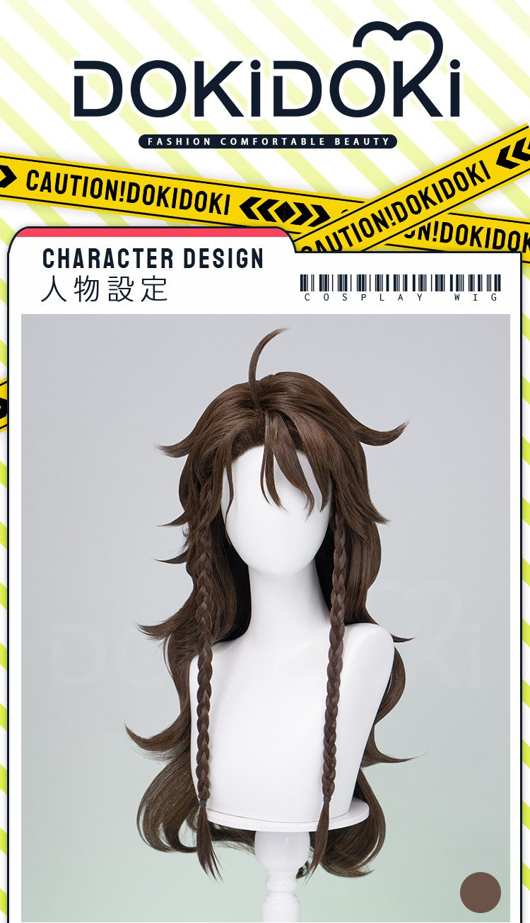 ?Ready for Ship?Idia Malleus Leona Vil Crowley Wig Game Cosplay DokiDoki Men 120cm Long Hair Fiber Idia Halloween  Free Wig Cap