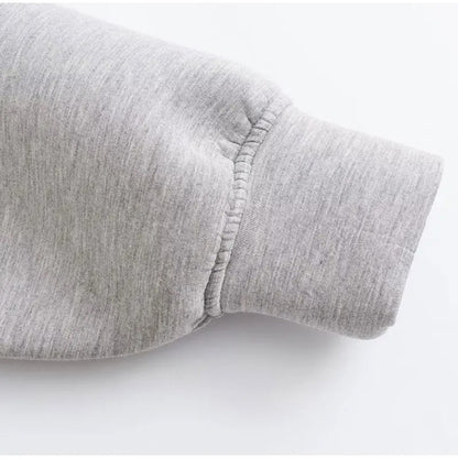 Women's Versatile Hooded Zip Long Sleeve Loose Jacket Fashion Oversized Casual Top Sweatshirt Street Basic Sports Wear